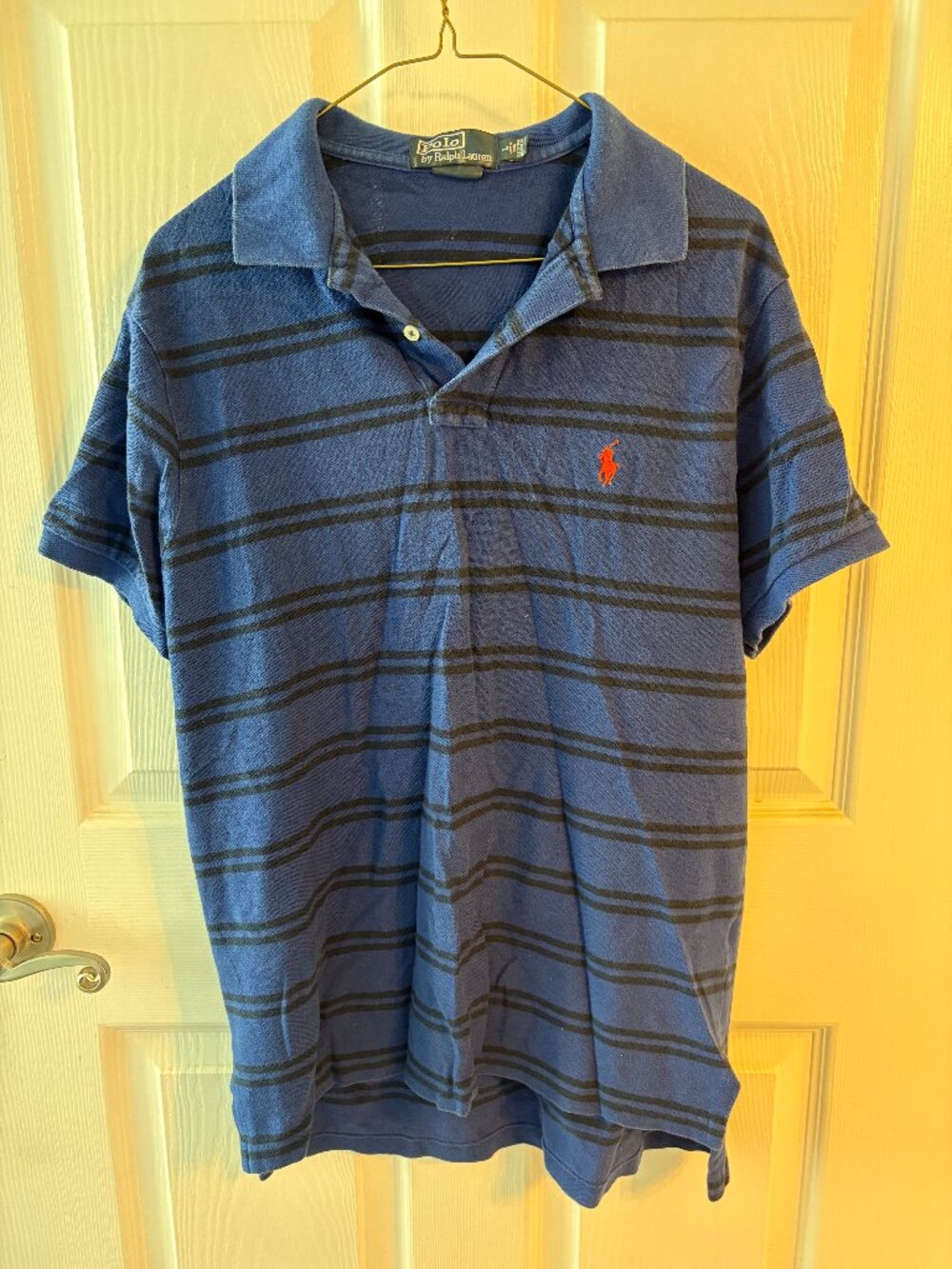 Polo Ralph Lauren - Large Blue Striped Polo